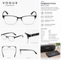 Vogue Eyeglasses Frame – Black Full Rim